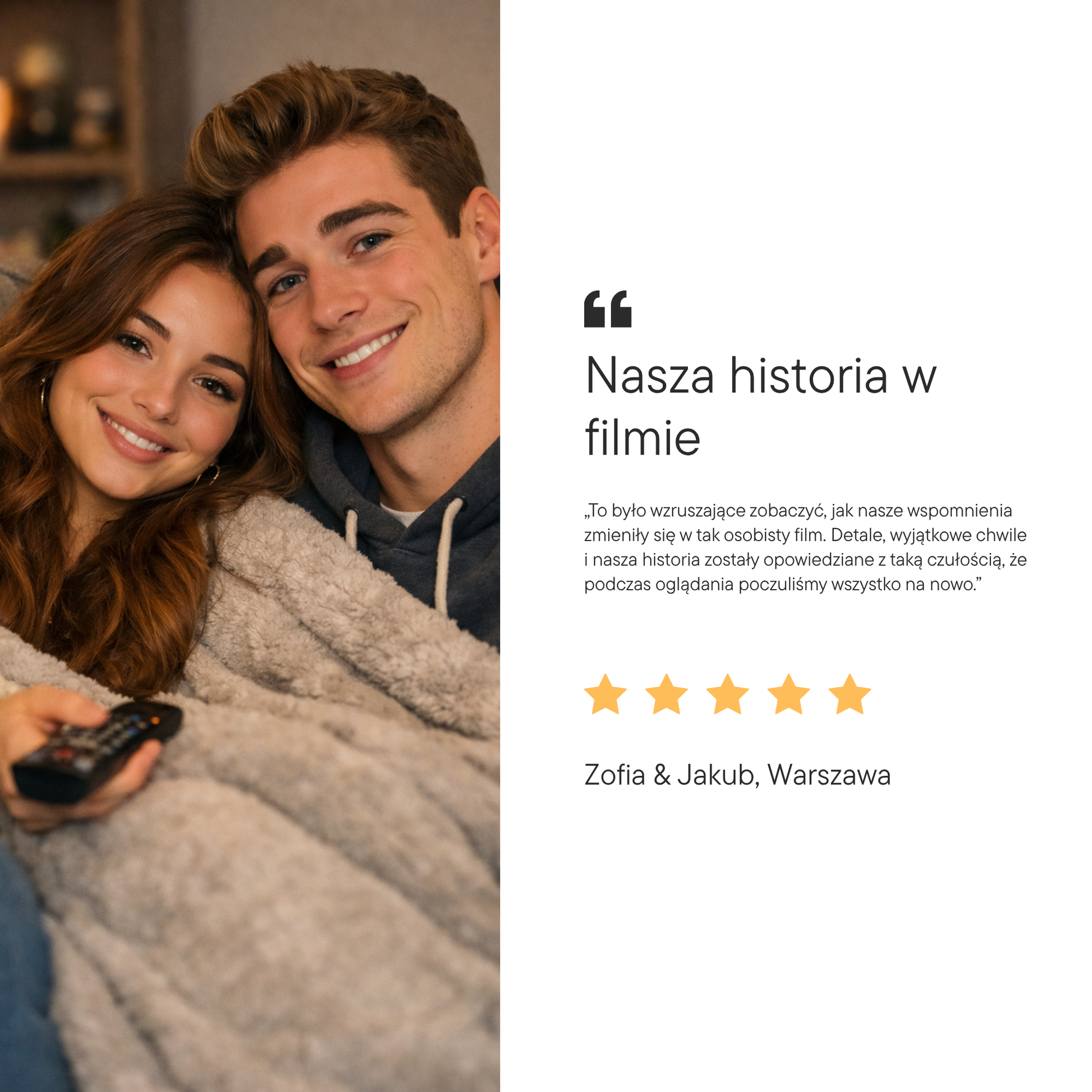 Jullie liefdesverhaal als video