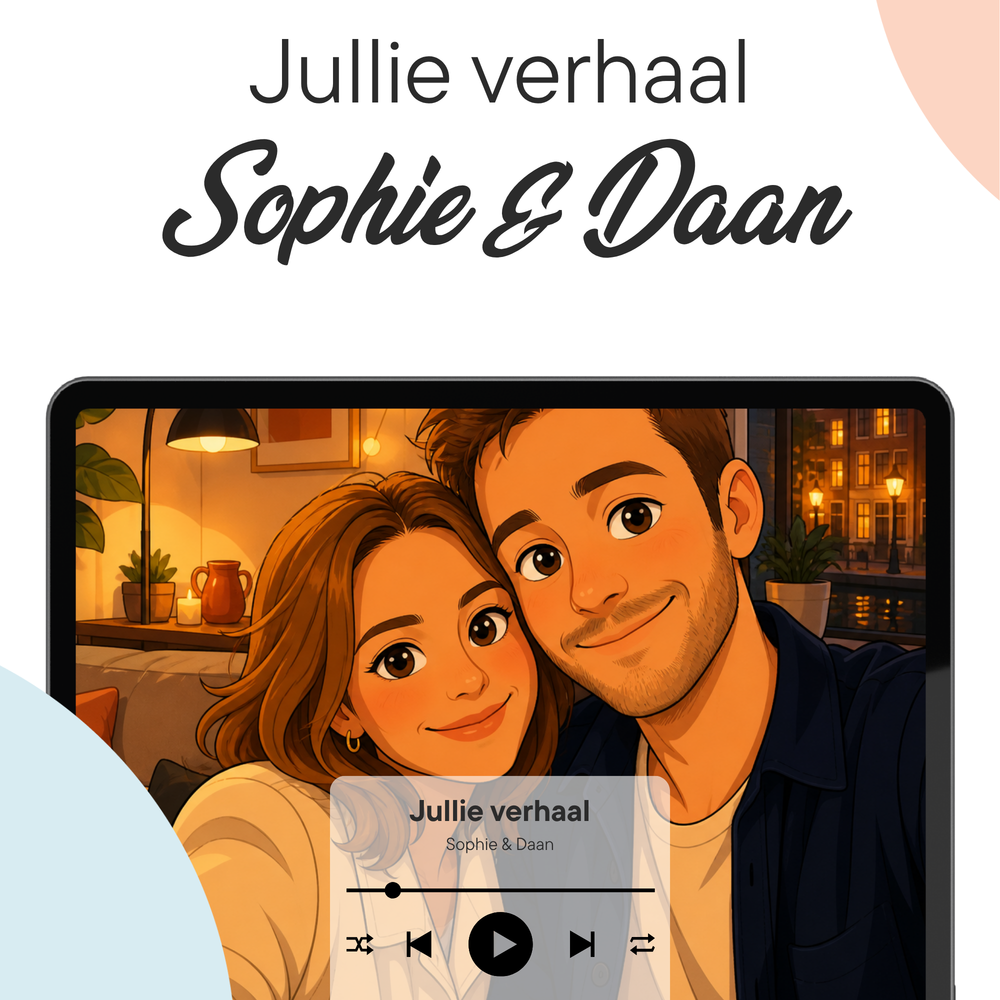 Jullie liefdesverhaal als video – productafbeelding 1